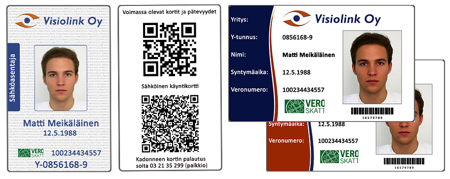 Viralliset työmaakortit RFID-tunnisteella nopeasti ja edullisesti
